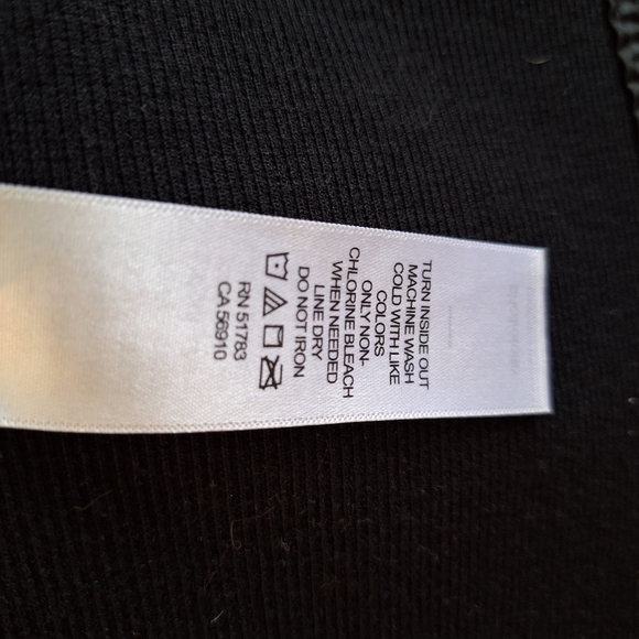 NWOT Black Pleather Jacket - Picture 5 of 6